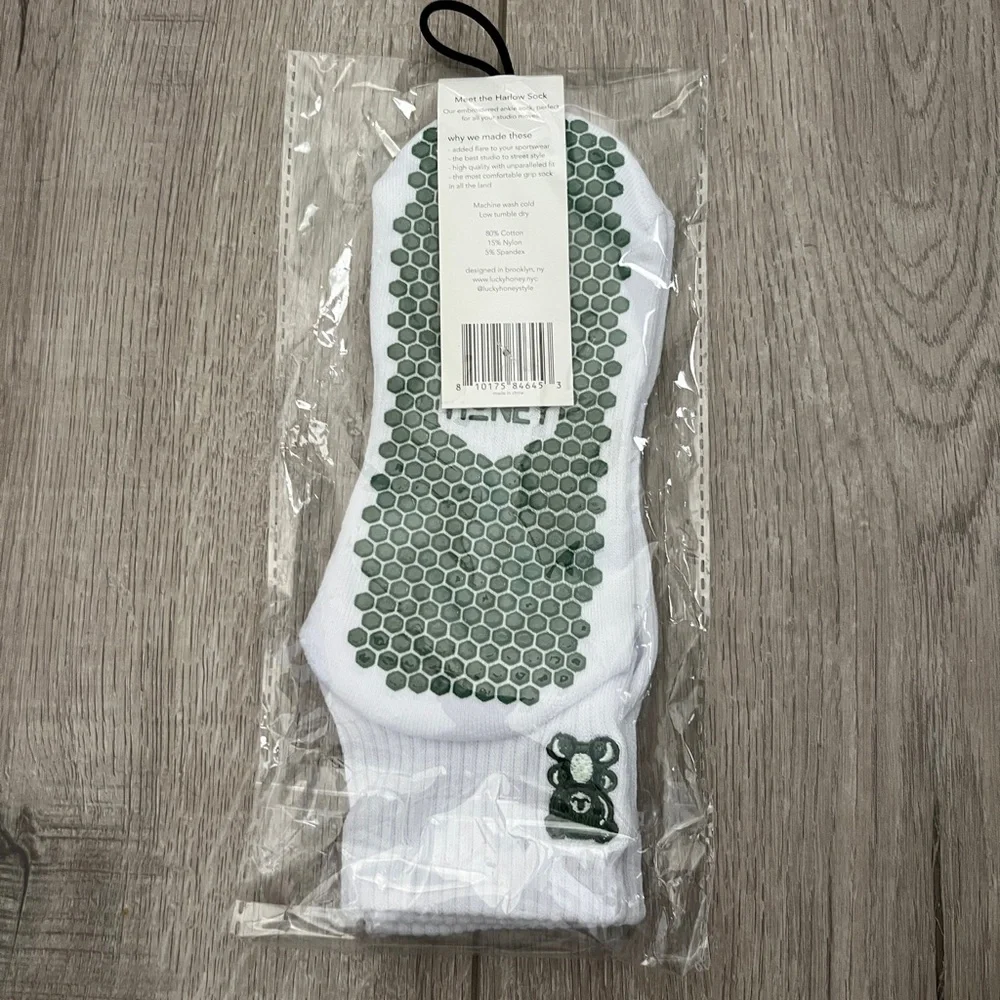 Lucky Honey Pilates Grip Sock - Picture 2 of 4